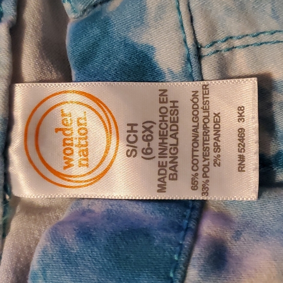 Girls Wonder nation capris - Picture 6 of 7